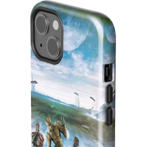 Marvel Guardians of the Galaxy Hero Squad iPhone 15 Impact Case